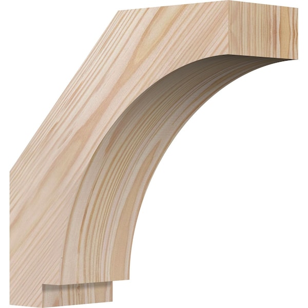 Ekena Millwork 3 1/2"W x 10"D x 10"H Imperial Smooth Knee Brace, Douglas Fir BRC04X10X10IMP00SDF - main